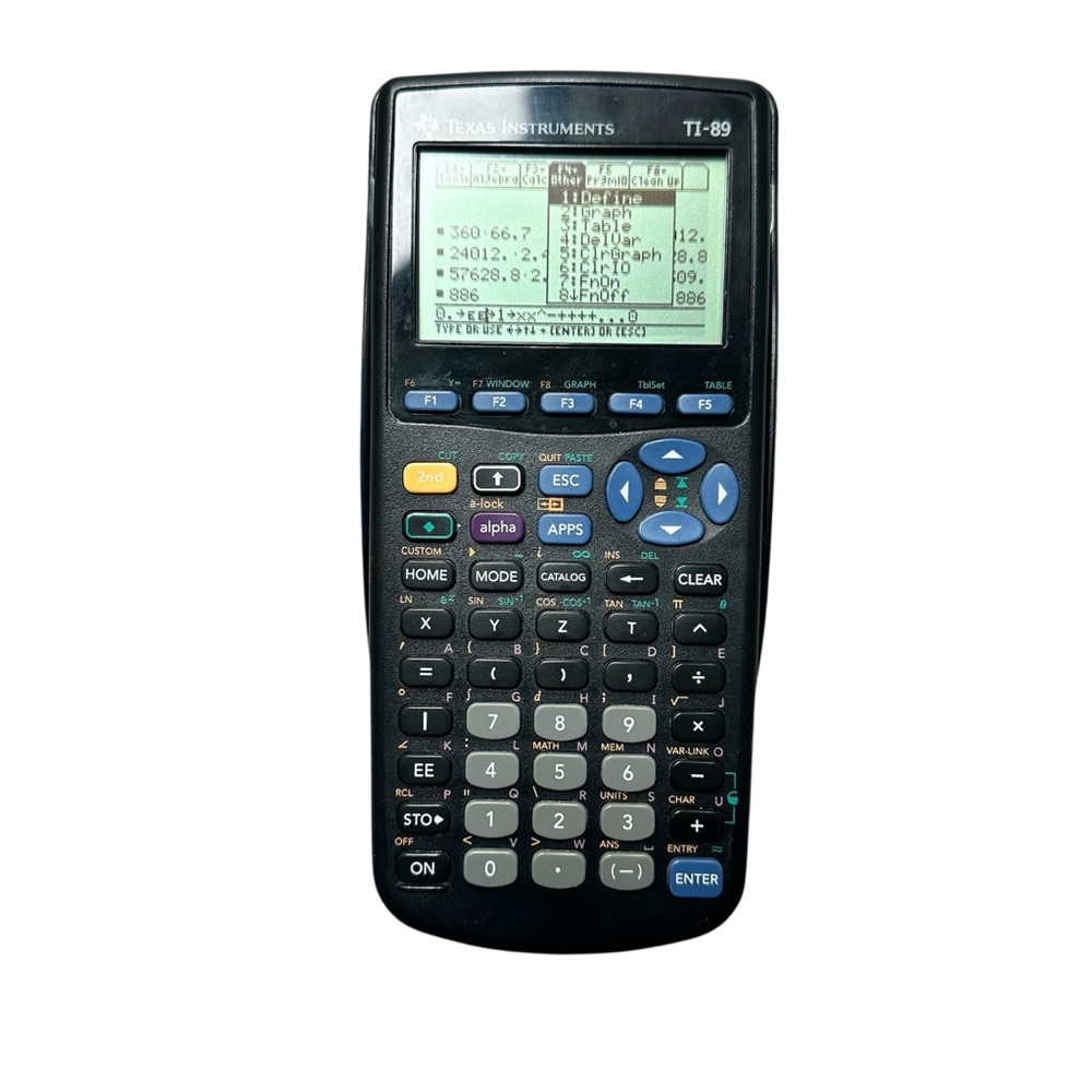 Texas‎ Instruments TI-89  
Graphing Calculator - Picture 2 of 4